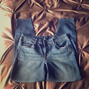 1822 denim Adrianna dark blue jeans